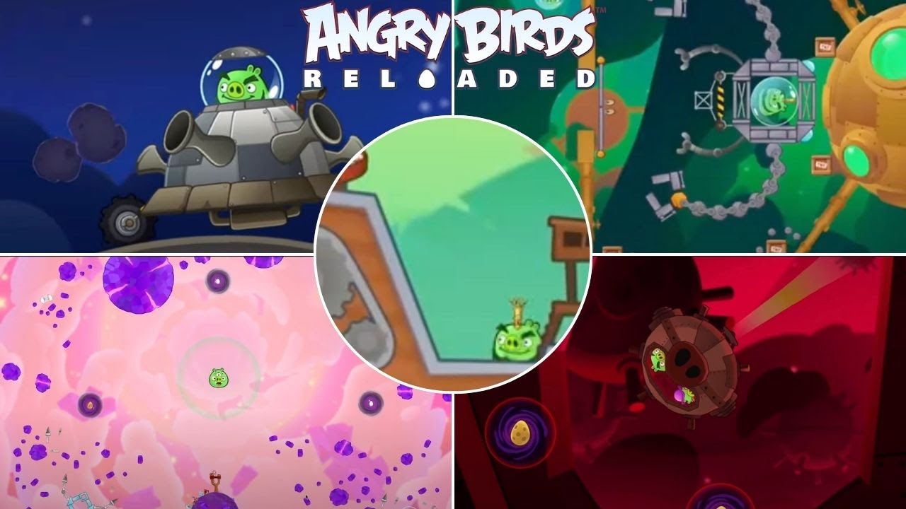 Angry Birds Reloaded (V3.17) All Bosses