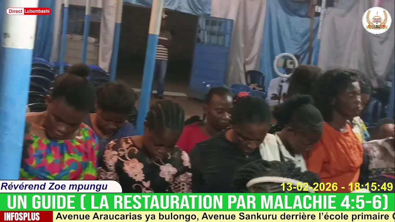 Diffusion en direct de flèche de délivrance tabernacle