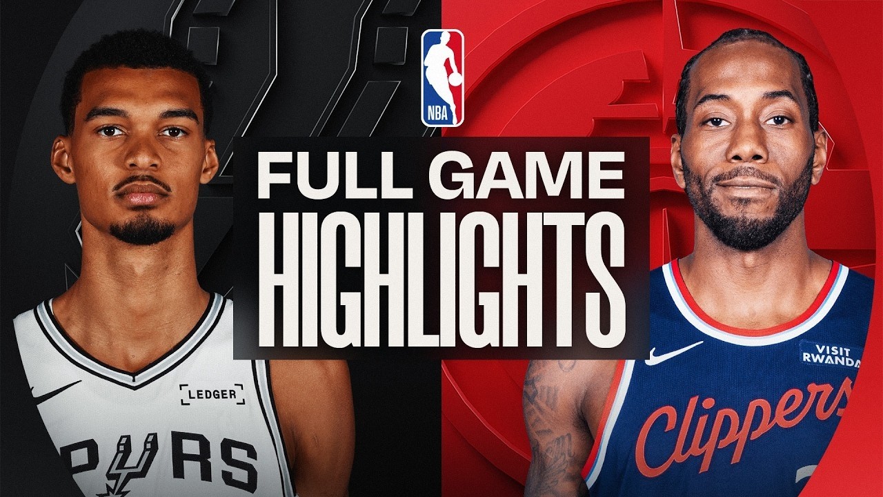 San Antonio Spurs vs Los Angeles Clippers Full Game Highlights - March 06,2026 | NBA
