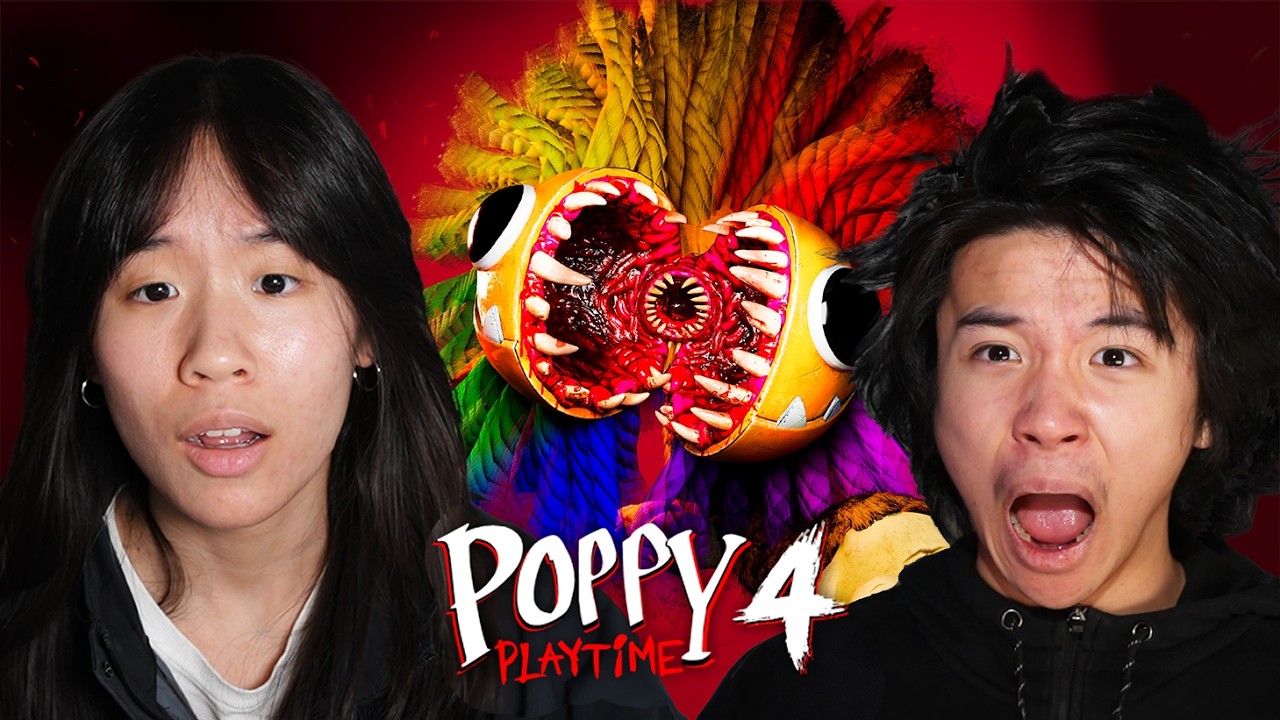 WE PLAYED POPPY PLAYTIME 4 (FULL GAME)...