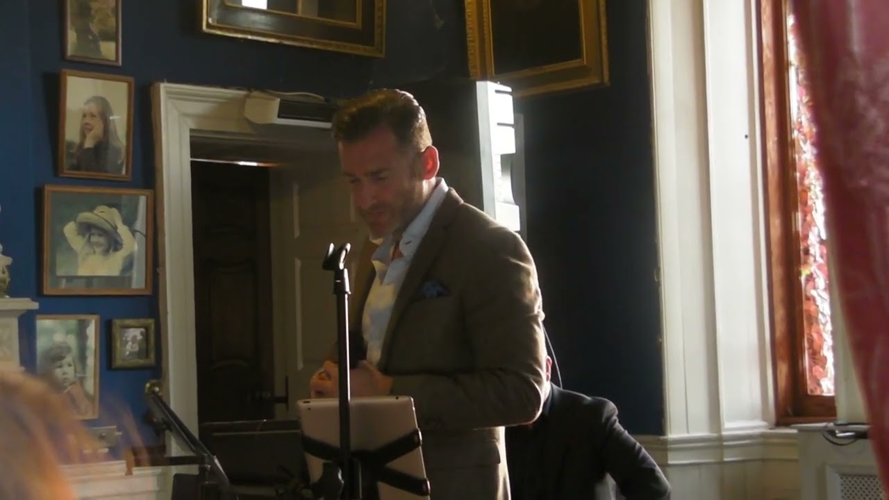 Paul Byrom singing from a distance