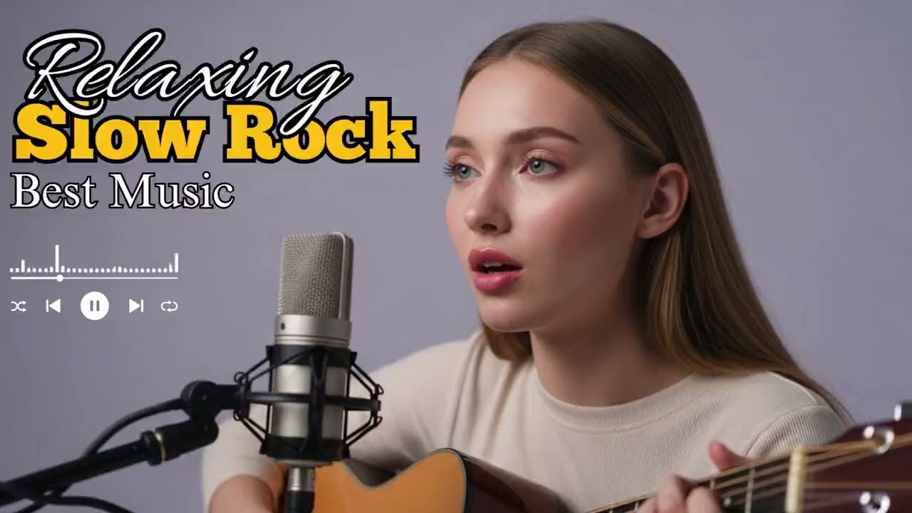Slow Rock Evening Chill Vibes 🌙 | Soft Rock Guitar Songs for Stress Relief After Work