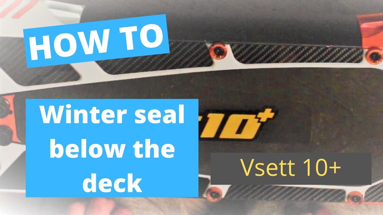 Vsett 10+ winter seal - My take on possible water ingress problems
