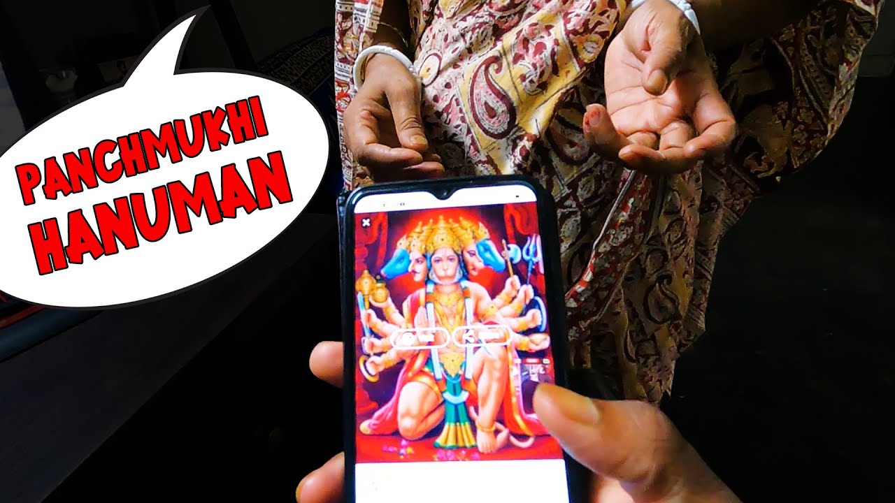 Mom Told me Draw Lord Hanuman
