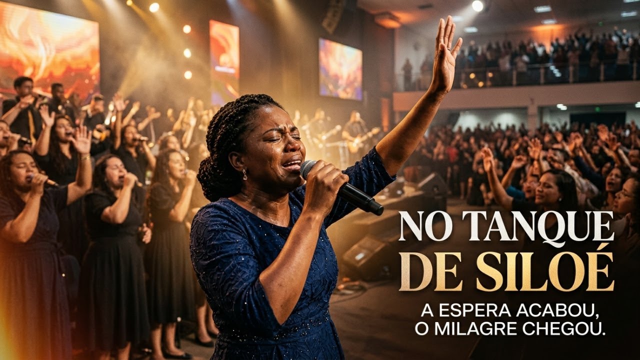 NO TANQUE DE SILOÉ — Milagre, esperança e cura | LOUVOR WORSHIP