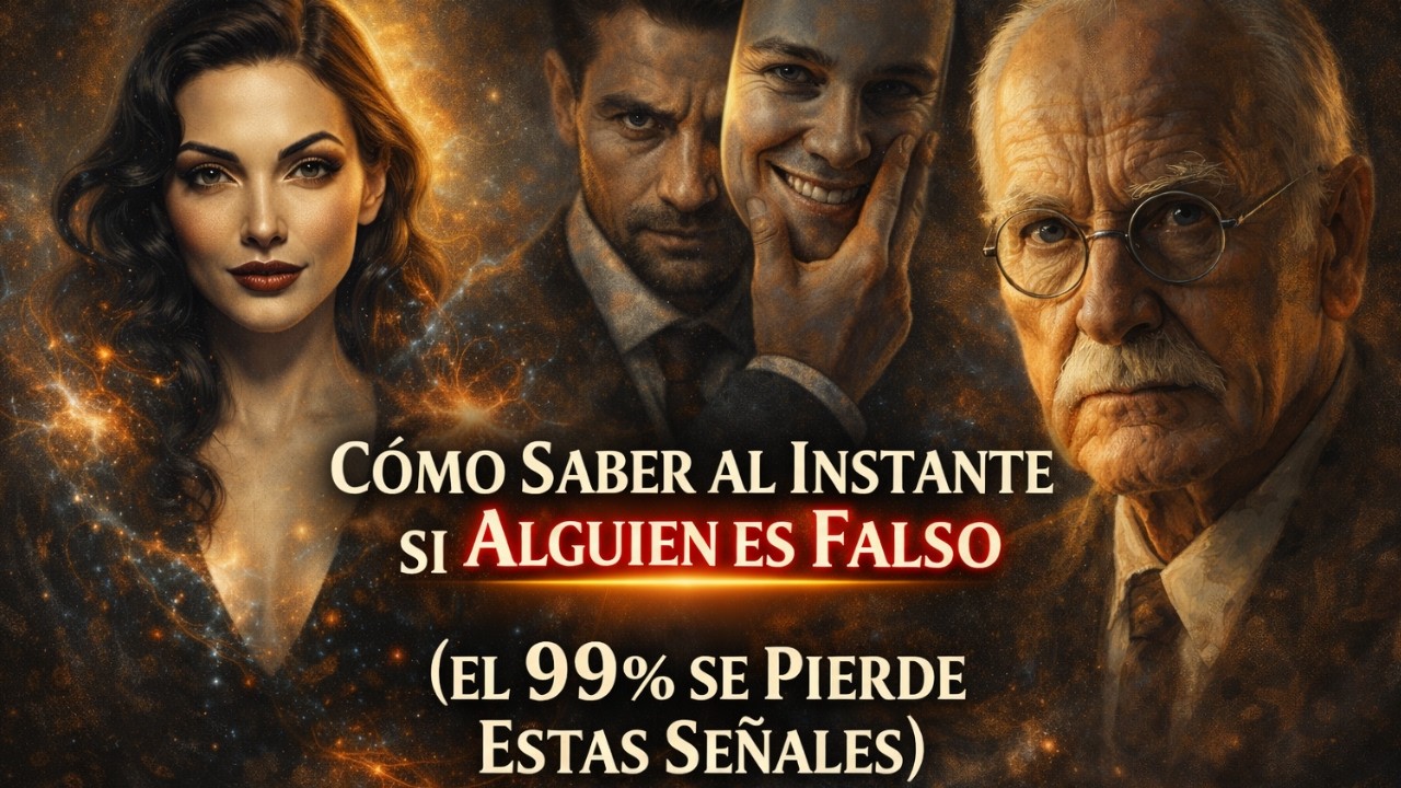 Cómo Detectar Personas Falsas al Instante (Señales que el 99% Ignora) | Carl Jung y la Psicología