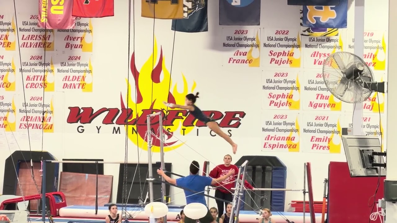 level 4 bars routine # practice # training # gymnastics level 4