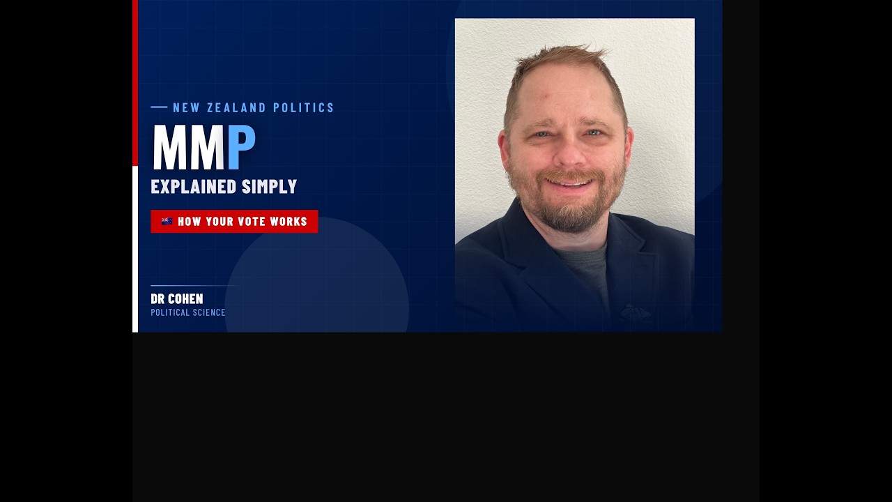 Dr. Cohen: How Does New Zealand's MMP Electoral System Work? | Explained