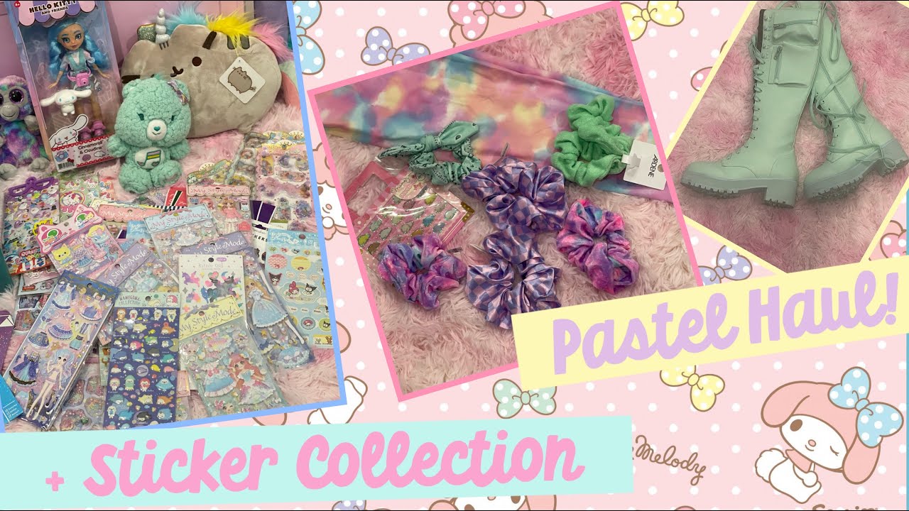 KAWAII STICKER COLLECTION! + Rantings of a Kawaii Queen & Pastel Goodness