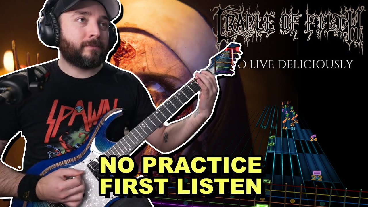 Cradle Of Filth - To Live Deliciously | Rocksmith Guitar Cover