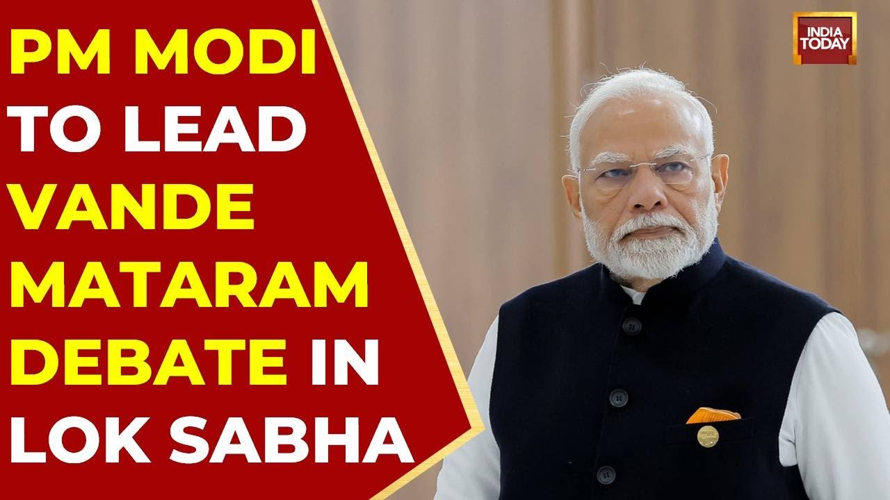 PM Modi To Lead Lok Sabha Debate On 150 Years Of Vande Mataram Amidst War Of Words With Congress
