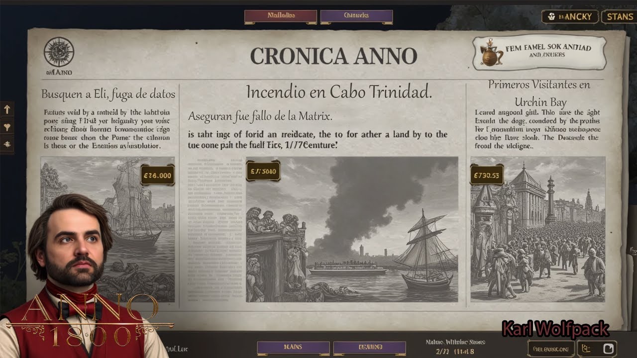Anno 1800: Los Pirómanos se fueron a visitar la 