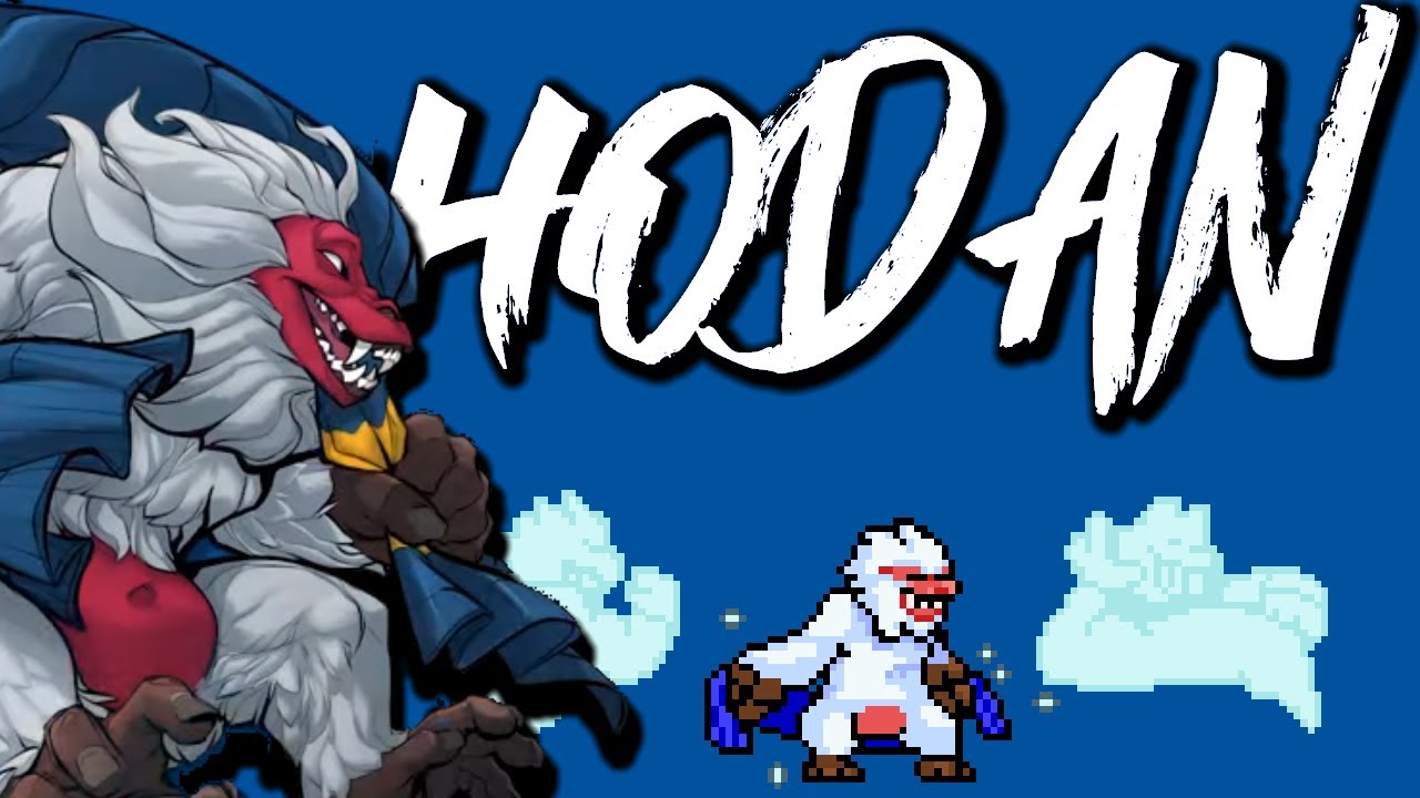 Мастерская «Rivals of Aether»: Ходан, мудрец из горячих источников: ПОЛНОЕ РУКОВОДСТВО (сборка в ...
