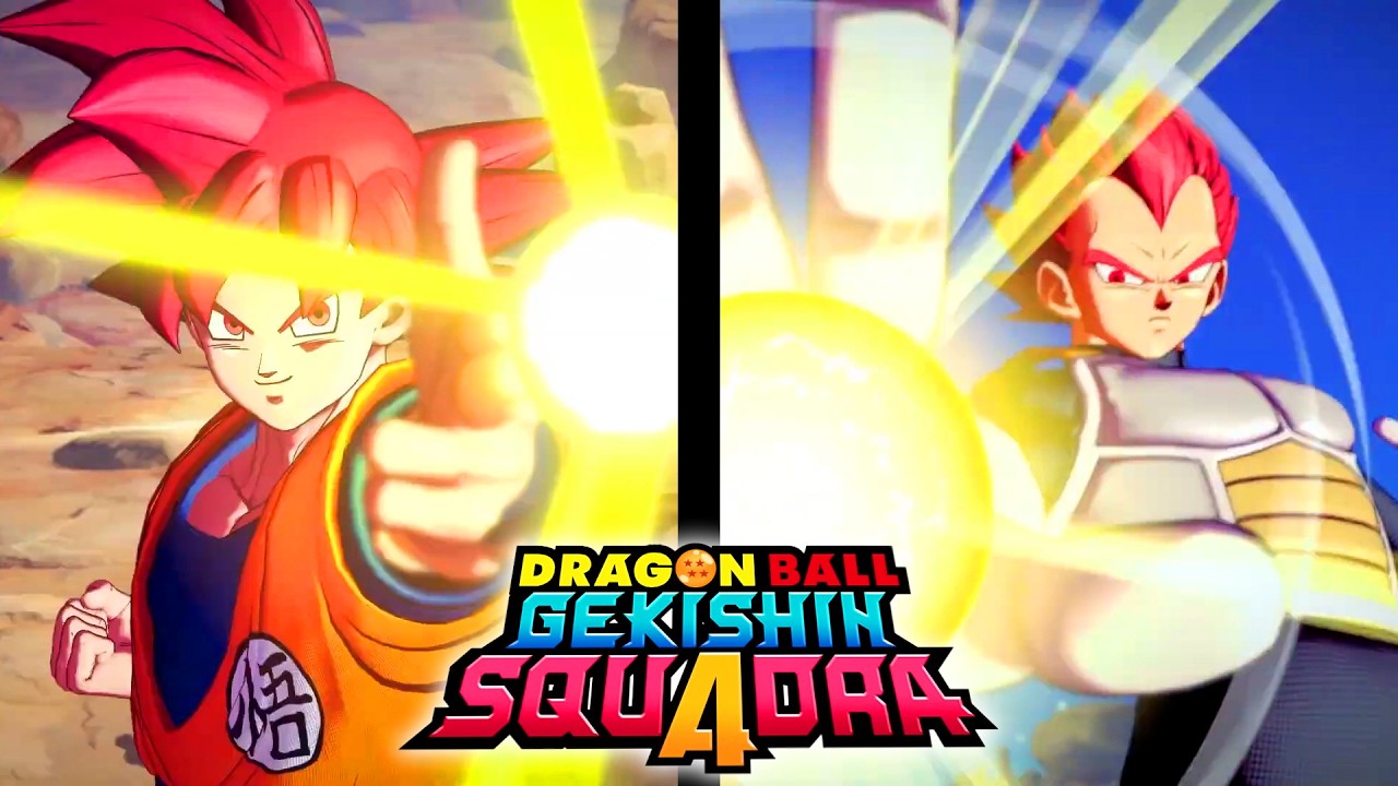 GEKISHIN SQUADRA SEASON 4 CHARACTER REVEALS GOD GOKU AND GOD VEGETA