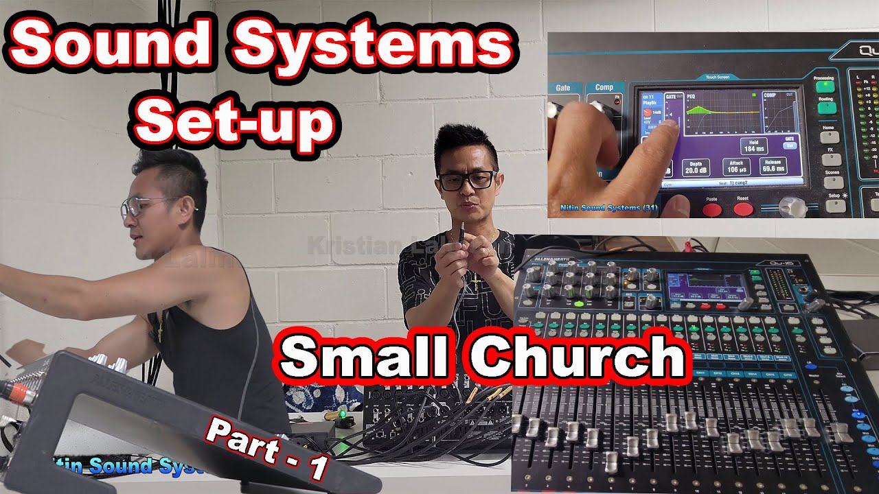 Nitin Sound Systems (31) Small Church Sound Systems set up Part (1)