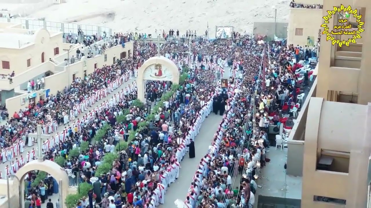 موكب السيدة العذراء مريم بدير درنكة  2025/8/20