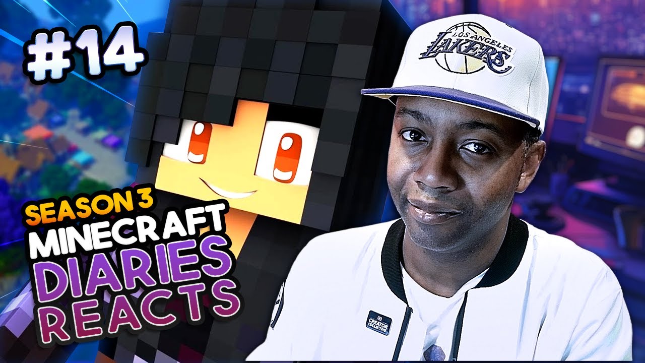 APHMAU Voice Actor Reacts to MINECRAFT DIARIES S3! - Ep 14
