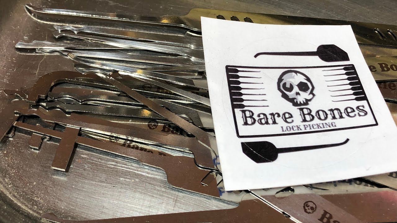 (282) Sanding Bare Bones Lock Picks ready for use - A detailed tutorial