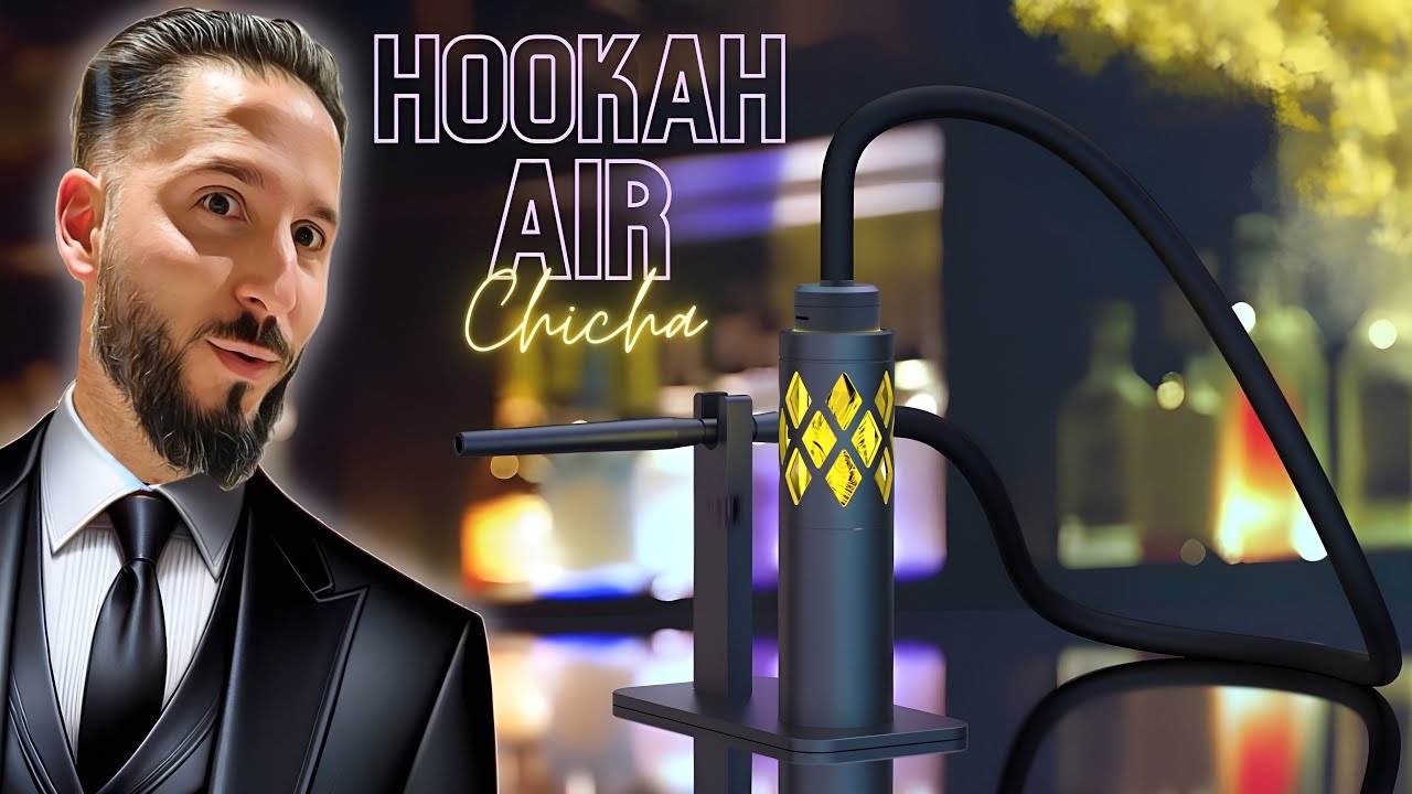 La CHICHA &eacute;lectronique HOOKAH AIR est DINGUE ! 😮