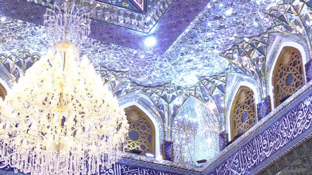 القرآن الكريم واذان المغرب من المرقد الشريف