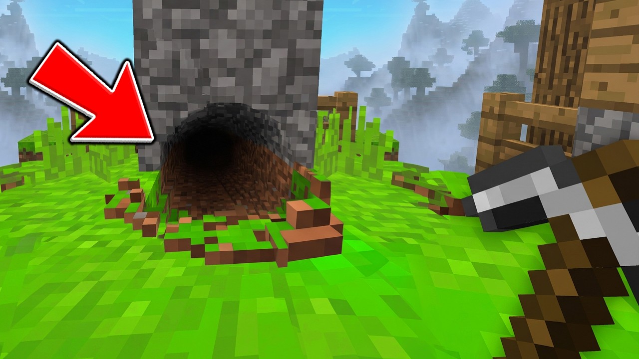 VERLASSE NICHT das HORROR LOCH in Minecraft...