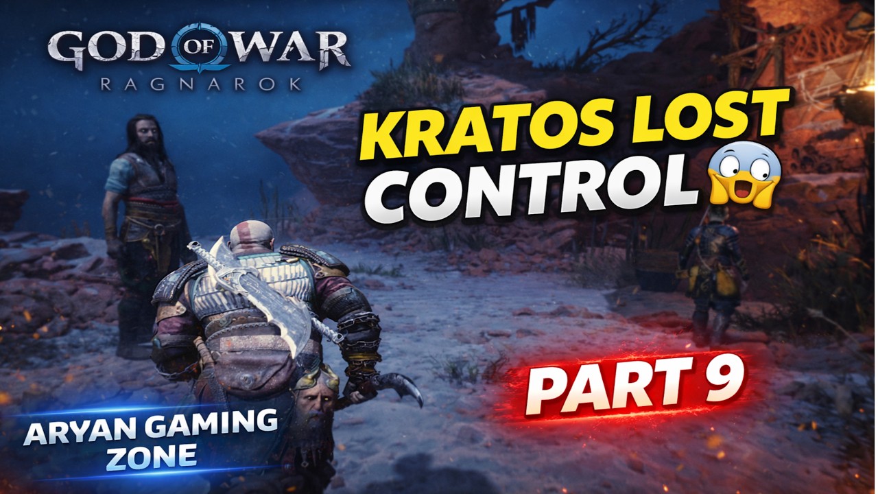 Кратос потерял контроль ⚔️ | Бог войны: Рагнарёк, часть 9