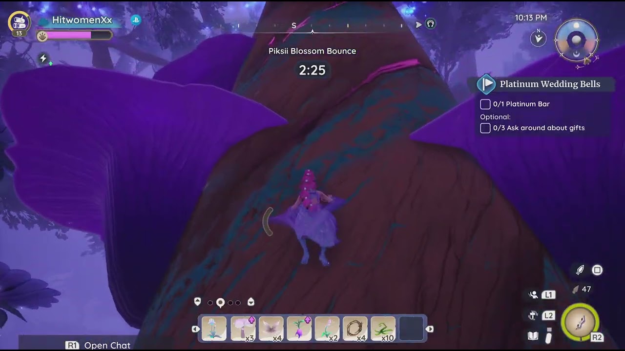 Palia_pekkii bloom event every 10 pm