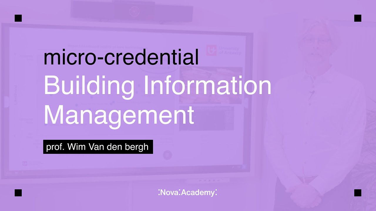 Micro-credential: Building Information Management voor infrastructuurwerken