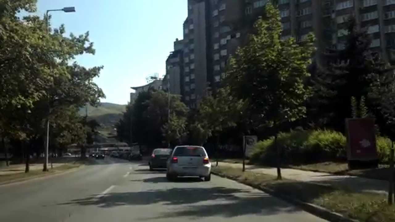 Zenica, vožnja gradom 06.08.2013.