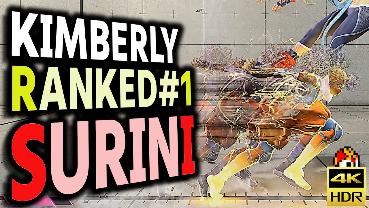 SF6: SURINI  Kimberly Ranked No1 MR2200 over | sf6 4K Street Fighter 6