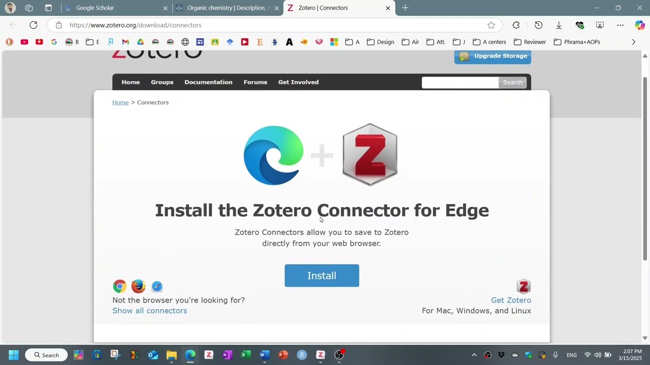 Part 2 - Zotero Connector, add/edit citation, changing citation style, and more (in Kurdish)