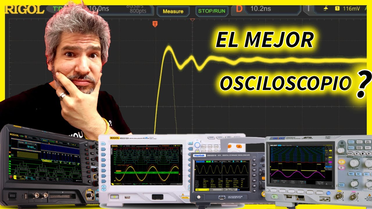 🔴MIRA este video ANTES de comprar un osciloscopio💰Como elegir un osciloscopio 2024😎