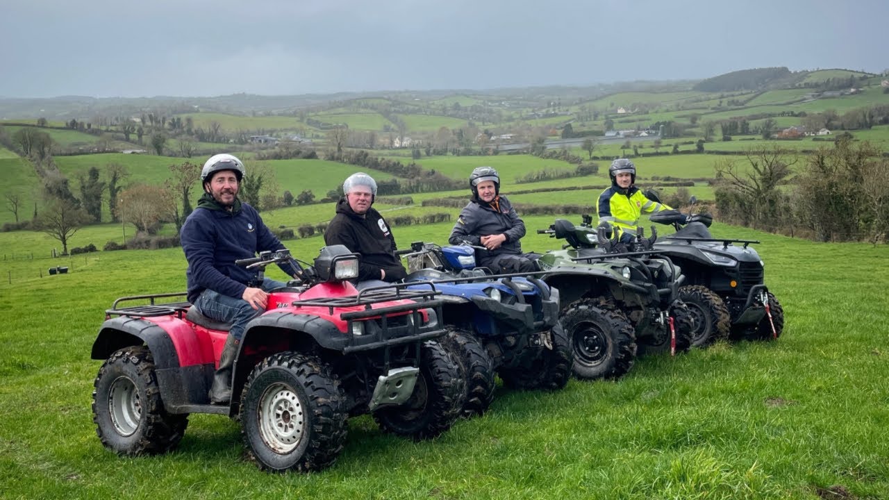 Quad training with Ifarm Wefarm, sheep school and drown dairies