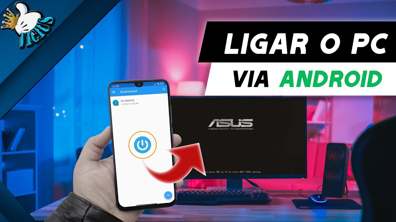 Como Ligar o Computador usando o Celular, fácil!