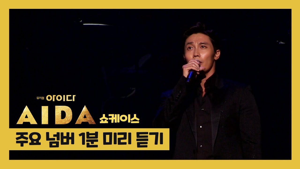 뮤지컬 '아이다' 2019 쇼케이스 [하이라이트 넘버 1분 미리듣기] - 전나영, 정선아, 아이비, 김우형, 최재림 외