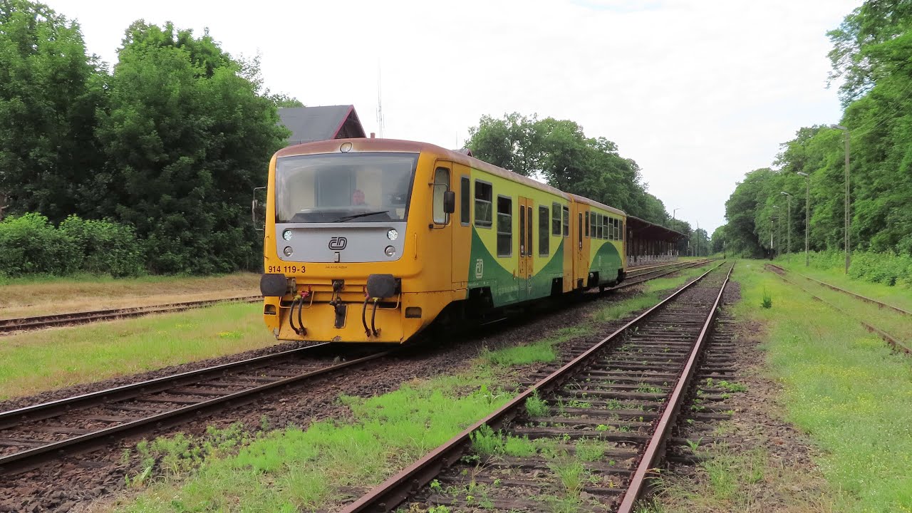ČD 814 119-4 Sp1447, Głuchołazy, 26.06.2021