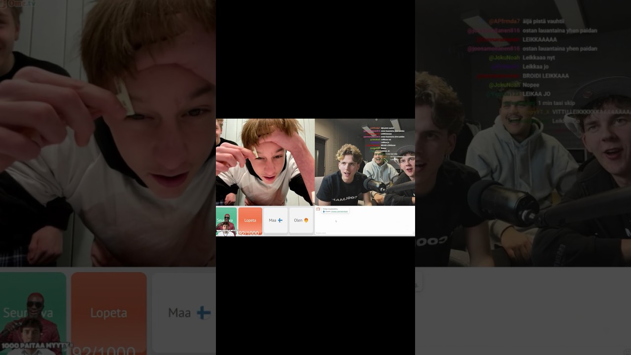 &Auml;IJ&Auml; LEIKKAS KULMAKARVAT💀 #suomikanava #suomiyoutube