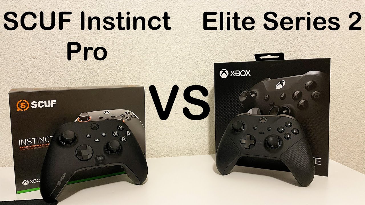 SCUF Instinct Pro VS Microsoft Elite Series 2 (Comparison)
