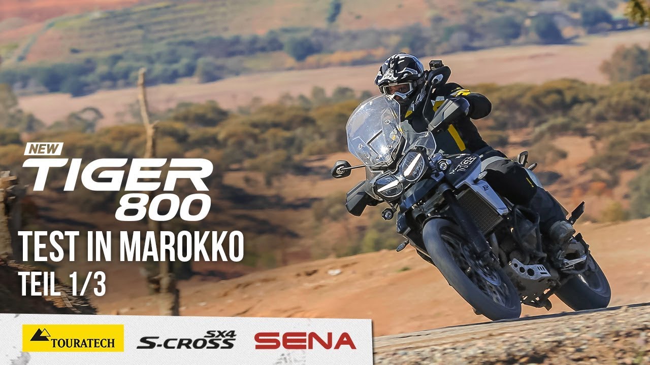 Triumph Tiger 800 2018 in Marokko – Testbericht Teil1/3 – Ab nach Marokko + Modellübersicht