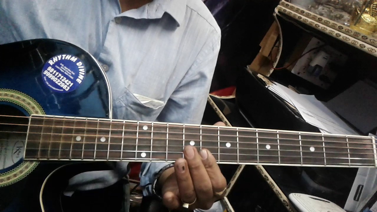 Do Lafzon Ki Hai || Guitar Tab Lesson || The Great Gambler || Rhythm Divine