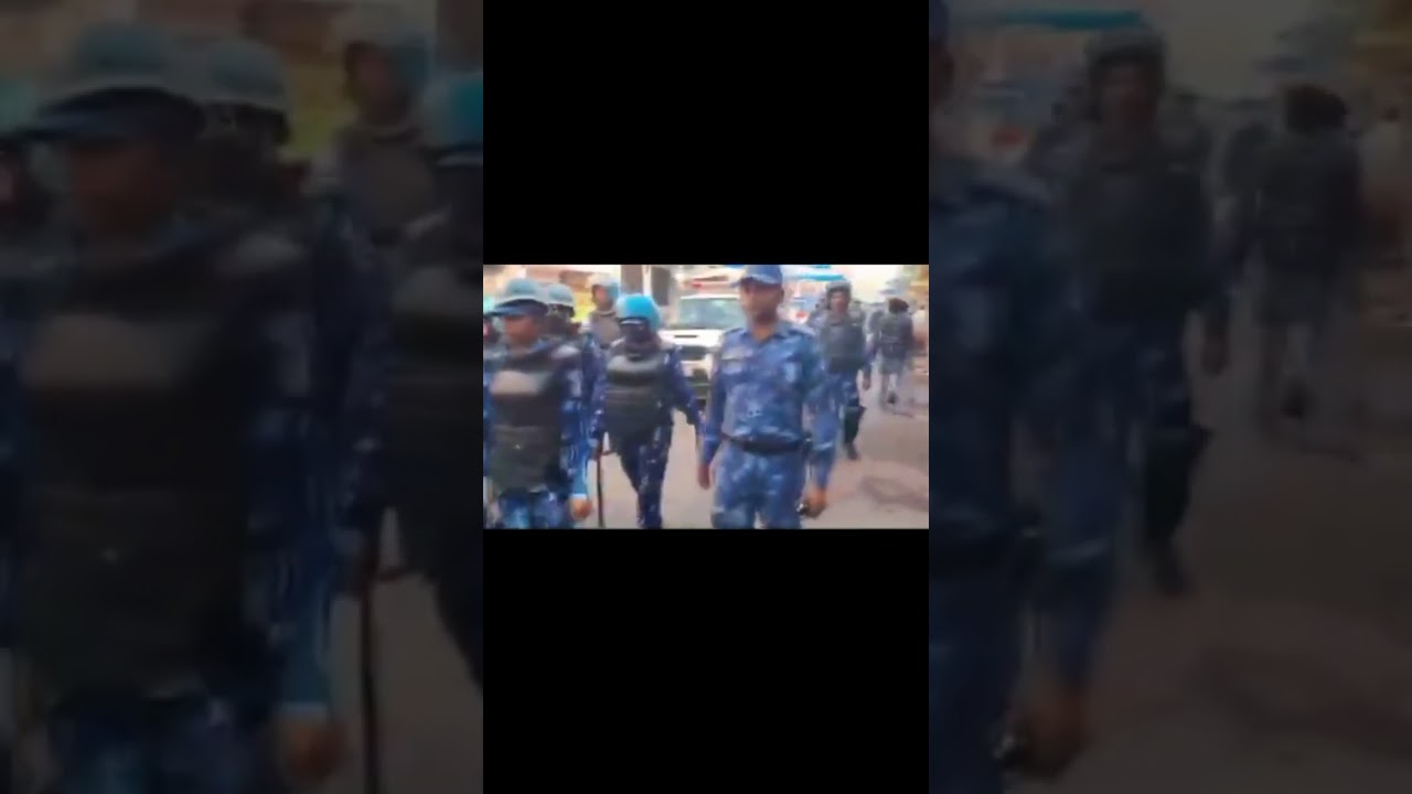 After CAA Implemented Delhi's Seelampur area Police and RAF doing Flag March 