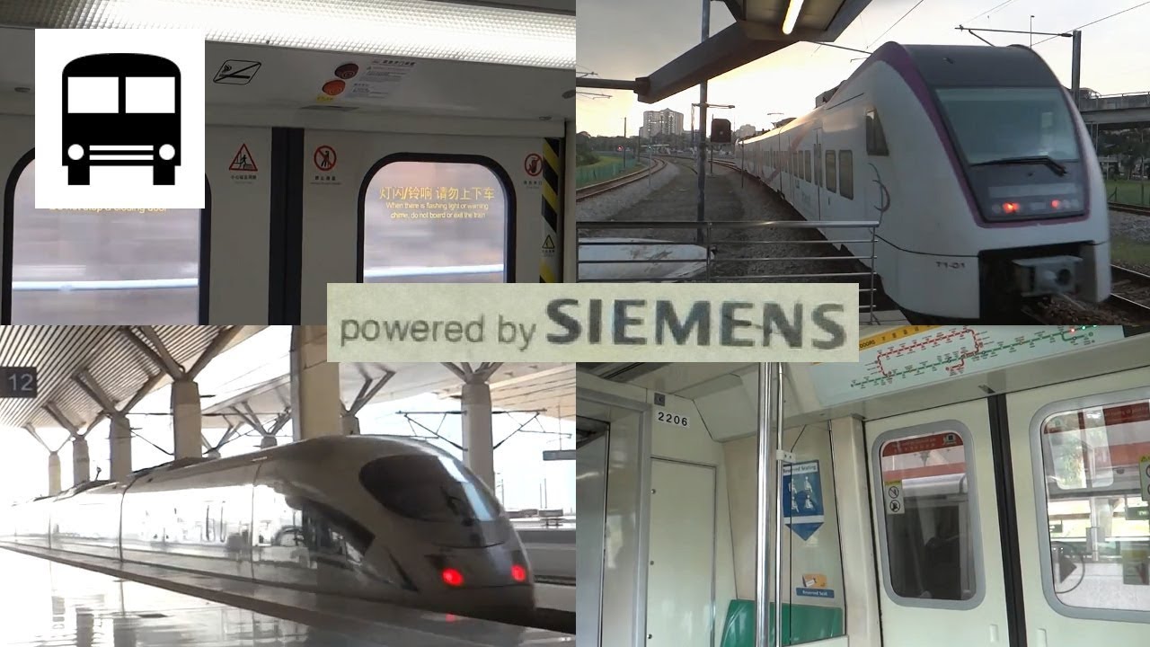 🔊🚆 All You Can Hear Siemens GTO-VVVF & IGBT-VVVF Metro, Suburban and High-Speed Trains! 🚆🔊