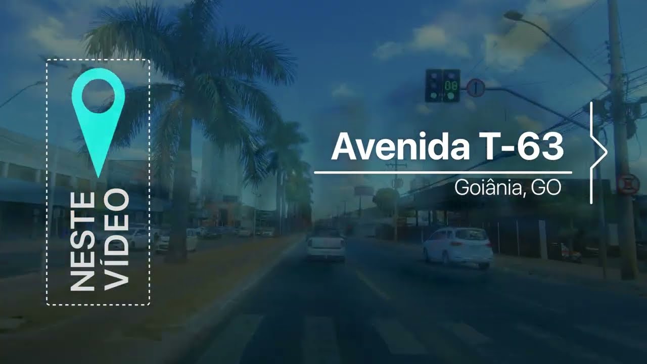 Dirigindo na Avenida T-63 - Goi&acirc;nia, GO &bull; POV HDR 60fps