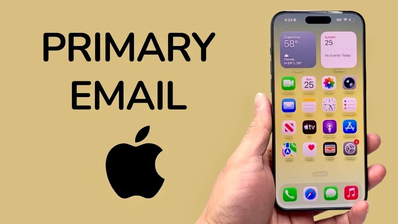 How To Change Your Apple Account Primary Email Address