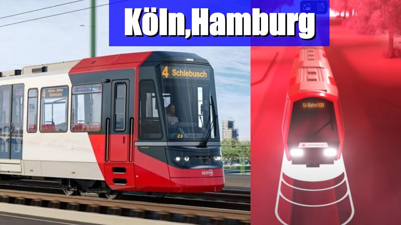 [News] NEUE Bahnen für Köln, 100 Sekunden TAKT für U-Bahn Hamburg