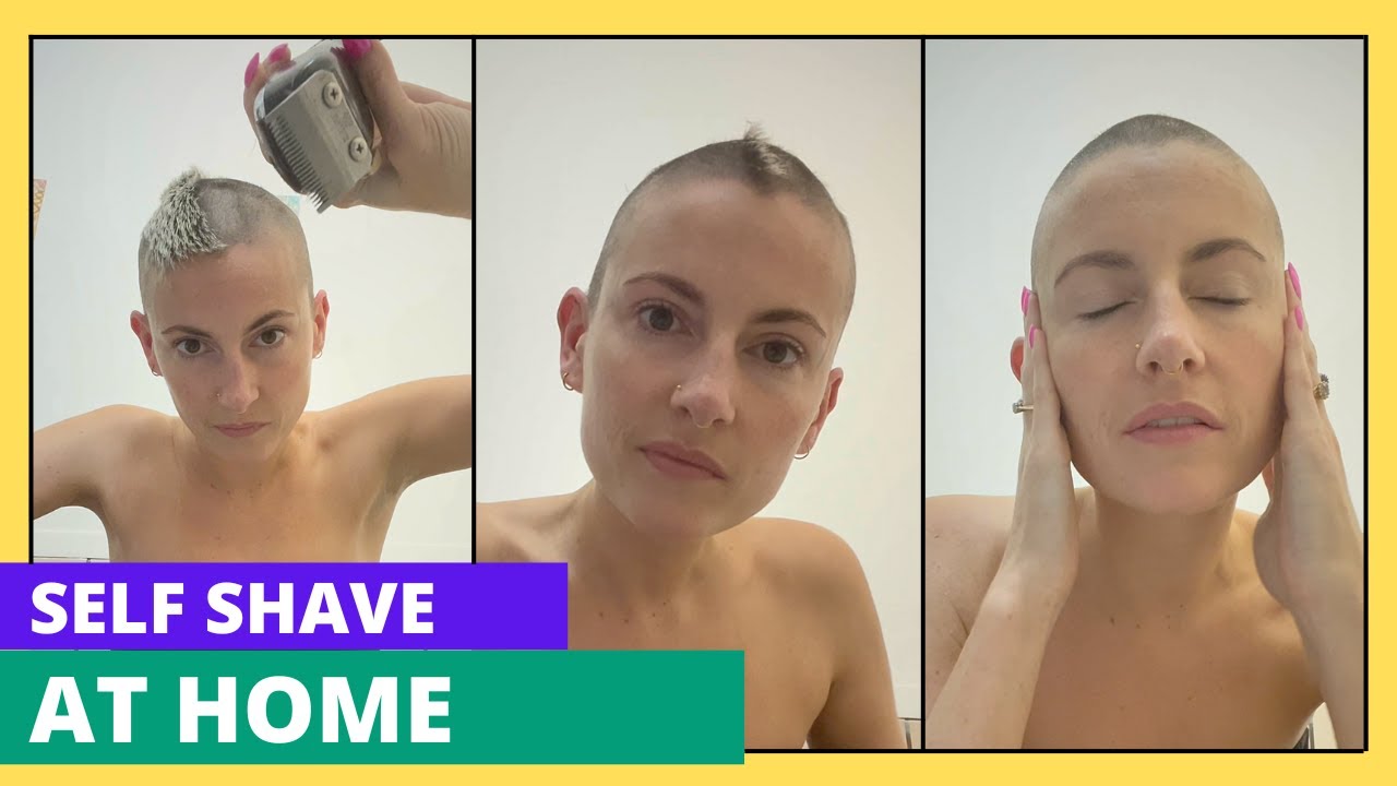 Shaving it without a guard! 😳