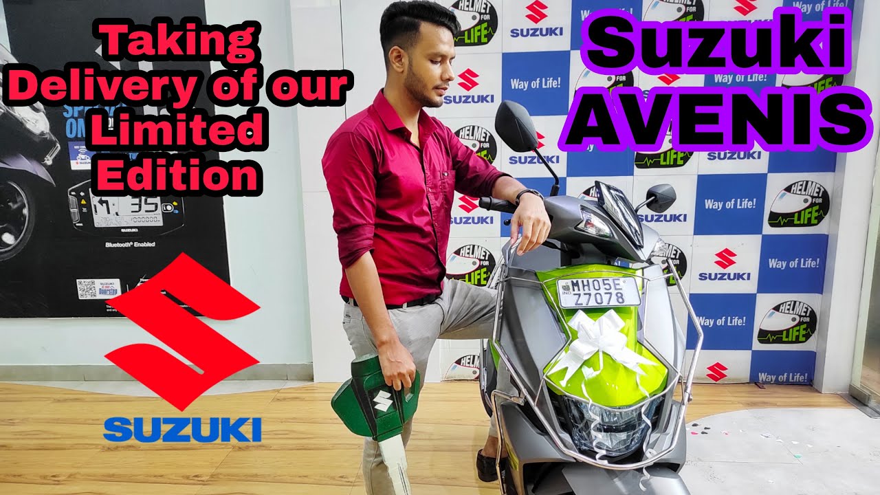Taking Delivery of Limited Edition Suzuki AVENIS 125cc Scooter #suzuki #delivery #avenis125 #scooter