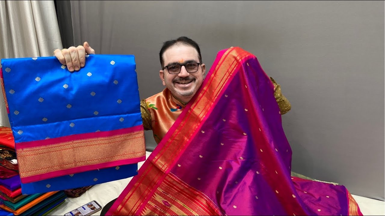 Yeola  paithani | Normal Weaving Mistek of Kasturi Paithani Yeola