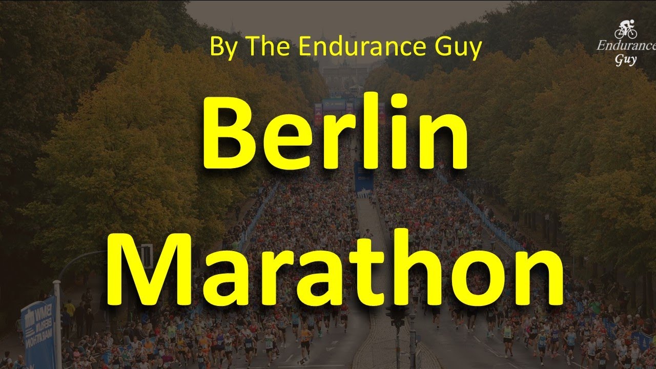 Berlin Marathon Course Preview | World Record Flat & Full of Energy 🇩🇪🏃‍♀️