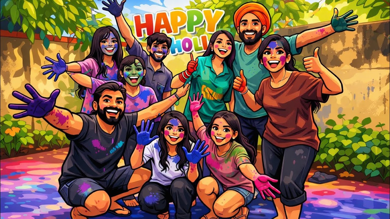 Bura na mano holi hai! 🌈